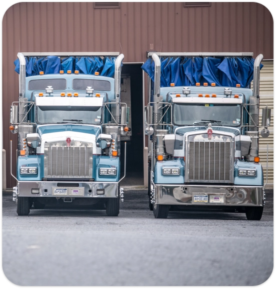 Trucks for contact page